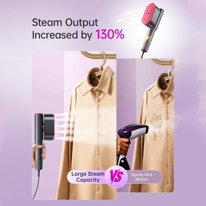 Mr.Smile™ 2-in-1 Steamer & Iron - Portable, Fast Heat-up, Travel Size