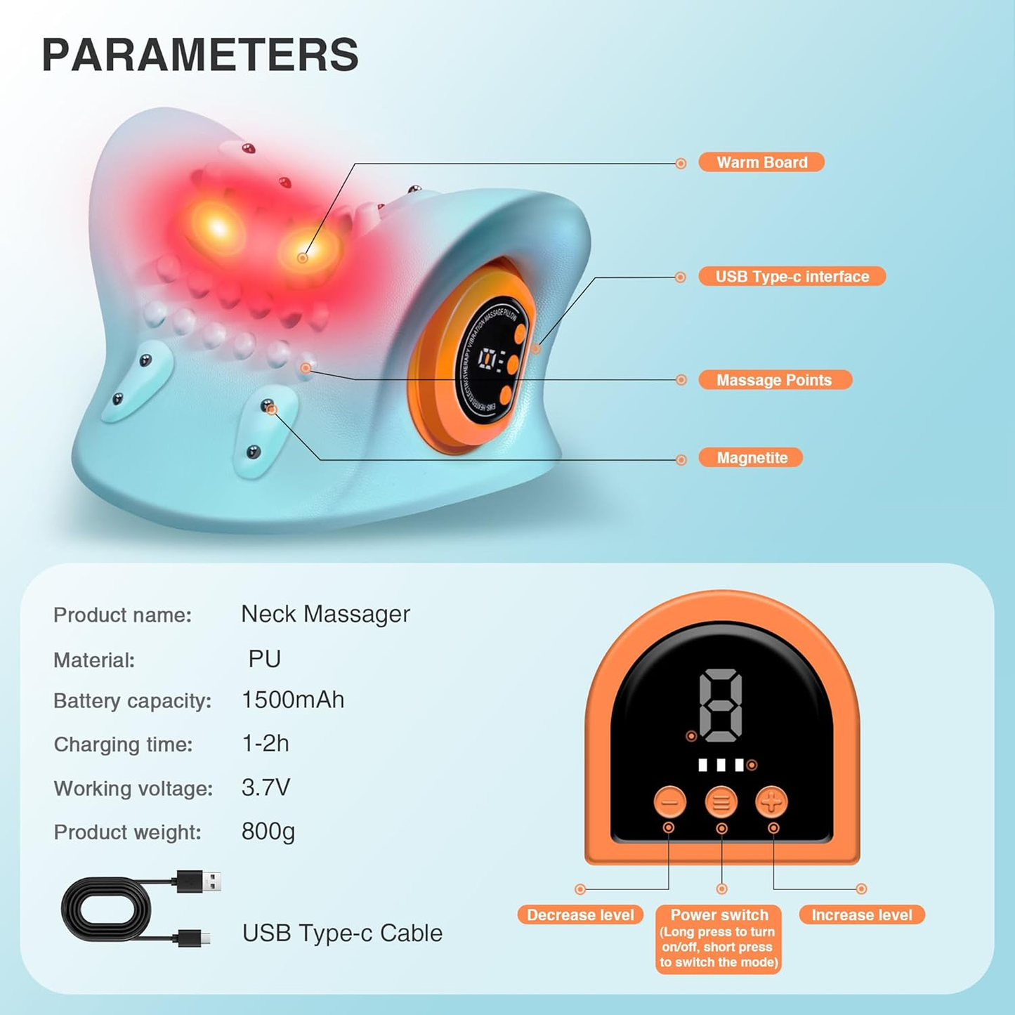 Mr.Smile Massager Pillow