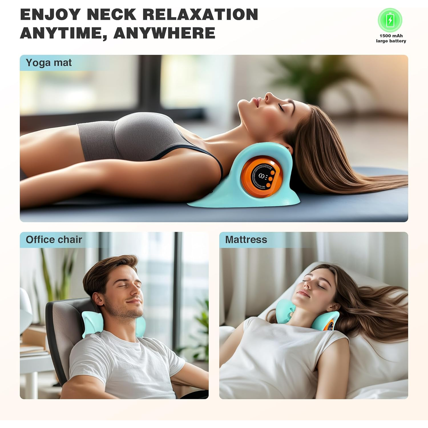 Mr.Smile Massager Pillow