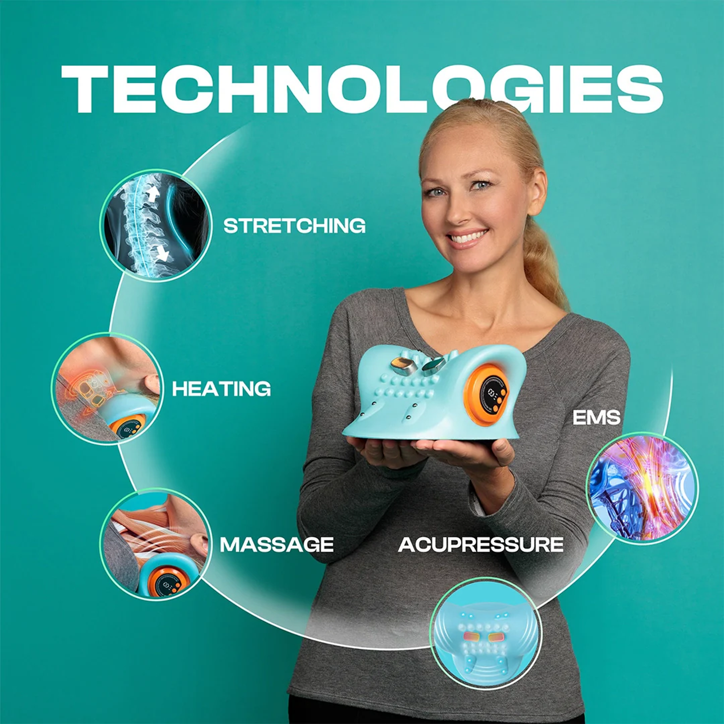 Mr.Smile Massager Pillow